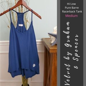 Velvet (Anthro) | Hi Low Pure Barre Racerback Tank